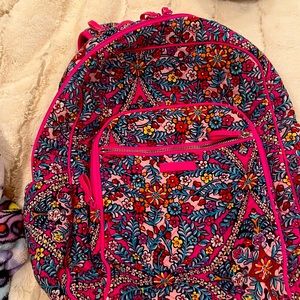 rainbow floral Vera Bradley backpack